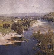 The Purple moon's transparent might Arthur streeton